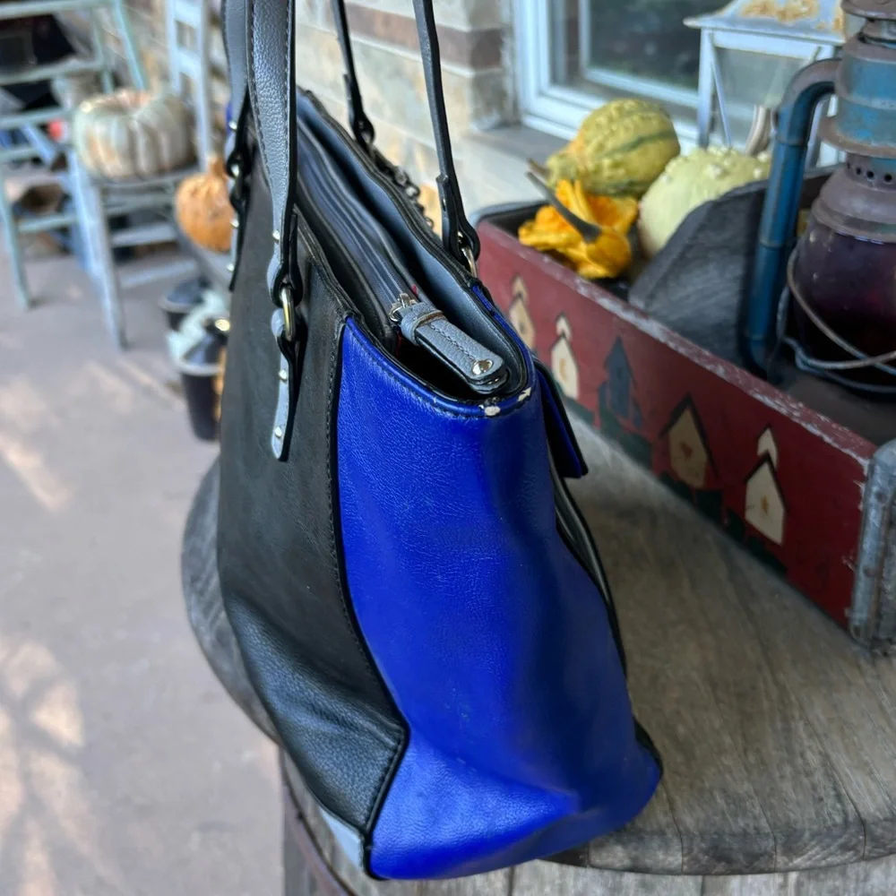 Nine West Tri-Color‎ Satchel Bag